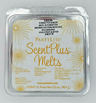PartyLite Scent Plus Melts 9 pc Retired Scent Poinsettia &amp; Musk P7C/SX63... - $6.99