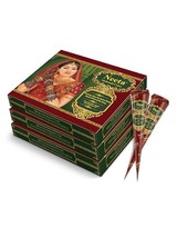 Mehendi Cone Body Art All Natural Herbal Pure Henna Past Pack of 4 - £24.07 GBP+