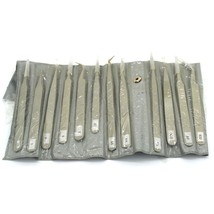 12pcs Tweezers Precision Kit Non-magnetic Stainless Steel w/ Storage Bag - £30.36 GBP