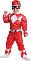 Disguise Red Ranger Infant Muscle Child Costume, Red, (12-18 Months) - £89.81 GBP