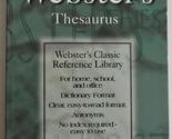 Webster&#39;s Thesaurus [Paperback] Landoll - $10.60