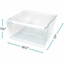 Upper Crisper Drawer - Whirlpool WRS325FDAM04 Kenmore 106.56544400 106.56536401 - £39.19 GBP