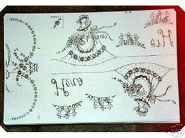 Southern belle at fence + his/hers transfer pattern - $5.00