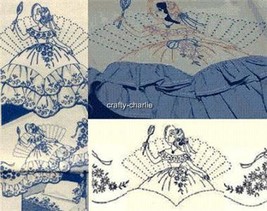 Eyelet pillowcase Southern Belle transfer AB7301 - $5.00