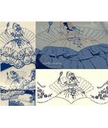 Eyelet pillowcase Southern Belle transfer AB7301 - $5.00