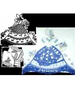 Southern Belle transfer crochet &amp; embroider mo2249 - $93.04 MXN
