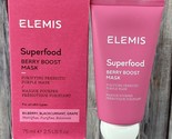 ELEMIS Superfood Berry Boost Mask Prebiotic Purple Face Mask - 2.5 fl oz... - $16.44