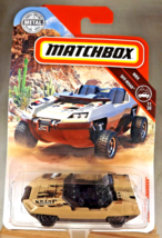 2018 Matchbox 98/125 MBX Off-Road 11/20 SWAMP COMMANDER Brown w/Black Mini Wheel - £6.25 GBP