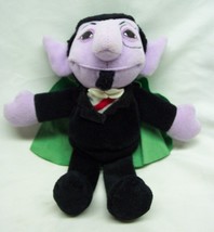 Vintage Tyco Sesame Street The Count 8&quot; Bean Bag Stuffed Animal Toy 1997 - £15.82 GBP