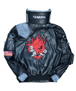 MEN&#39;S CYBERPUNK SAMURAI 2077 LEATHER JACKET IN ALL SIZES - $2,821.67 MXN+