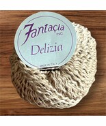 Yarn Vintage Fantacia Delizia Lot of 4 Light Brown Beige 50 grams 1.76 o... - $224.12 MXN