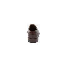 Stacy Adams Riccardi Plain Toe Oxford Shoes Animal Print Cognac 25575-221 image 2