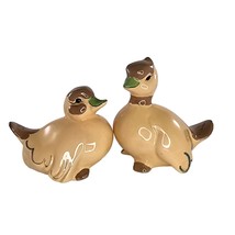 Vintage Kay Finch Duckling Pair Jeep Peep Brown Tan Hand Signed *Repaired* - £48.88 GBP