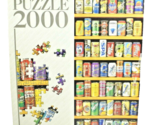 Educa Soft Cans 2000 Piece Jigsaw Puzzle (19 x 53.5) Soft Drinks Soda Pop - $27.55