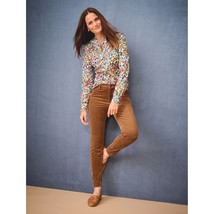 NWT Womens Size 10 10x29 Talbots High-Waist Corduroy Ankle Jegging Pants - £23.46 GBP