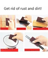 3 Emery Dishwashing Scrubbing Pots Pans Rust Removal Cleaning Thin Spong... - €3,41 EUR