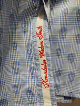 Robert Graham - Light Blue Long Sleeve - Men's Medium Button Down Classic Fit image 8