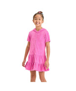 Girls&#39; Pink Solid Swim Cover Up Dress - $36.99