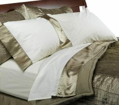 PEM America Bedding Rivera 7 Piece  La Scola Queen Bedding Ensemble Gold  - $74.24