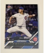 SHOTA IMANAGA RC 2024 Topps Now MLB Chicago Cubs Rookie - Card 105 - Ope... - £9.52 GBP