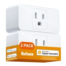 Refoss Smart Plug Wifi Outlet With Timer Function, Remote, And Google Home. - £28.89 GBP