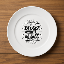 Crisp Days Of Fall Plate - €13,10 EUR+