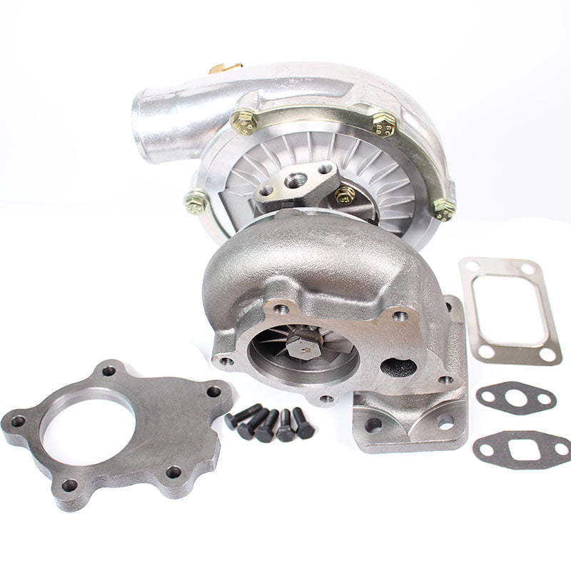 Hybrid T3/T4 T3T4 T04E .63 A/R Turbine 5 Bolt Flange Turbo Turbocharger ... - $159.00