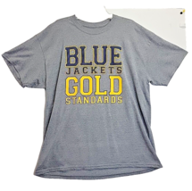FFA Agricultural Education Blue Jacket Gold Standards Shirt XL - $9.85