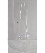 Vintage 10 1/8&quot; Clear Glass Hurricane Chimney Shade Candle Lantern Lamp #24 - €16,17 EUR