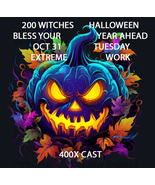 HALLOWEEN HAUNTED 400X 200 WITCHES EXTREME YEAR AHEAD BLESSING POWER MAG... - £31.56 GBP