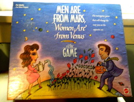 Men Are From Mars Women Are From Venus The Game 1998 Vintage Board Game-... - $12.00