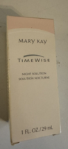 Mary Kay Timewise Night Solution Full Size 1oz NIB DISCONTINUED 806400 A... - $19.31