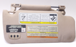 1997-2004 Nissan Pathfinder Infiniti QX4 Sun Visor Right Tan Beige OEM D... - $28.90