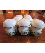 Anita Hungary 7 Mushroom Shape Salt Shakers [86c] - €54,03 EUR
