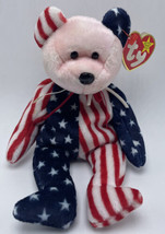 Ty Beanie Babies Spangle the Patriotic Bear 1999 - £3.53 GBP
