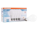 SYLVANIA LED Light Bulb, 100W Equivalent A19, Efficient 14W, Frosted Fin... - £30.44 GBP
