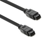Firewire 800 Cable(6Ft) - Ieee 1394B 9 Pin To 9 Pin Male To Male Firewir... - £15.79 GBP