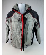 Columbia Sportswear XCO Boys Jacket Gray Black Youth 14/16 Full Zip no l... - £18.67 GBP