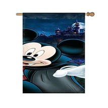 Disney Collection Garden Flag Vampire Mickey Double Sided 28 Inch40 Inch - £26.07 GBP