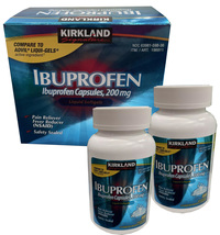 Kirkland Signature Ibuprofen Liquid Softgels 360  Capsules, 200mg Pain/F... - $22.50