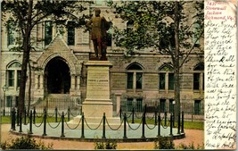 Confederate General Stonewall Jackson Statue Richmond VA 1908 UDB Postcard T18 - £14.15 GBP