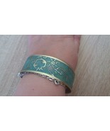 Armenian NuGold Cuff Bracelet, Ethnic Cuff Bracelet, Pomegranate Bracelet - $64.17 CAD