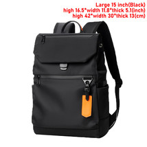 Men City Simplicity Casual Business Travel Laptop Backpack For 14 Inch Fashion L - £65.39 GBP