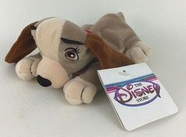 Disney Store Lady and the Tramp Lady Dog Bean Bag 8&quot; Plush Stuffed Toy w Tags - £11.90 GBP