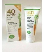 40 CARROTS Carrot + Aloe Facial Scrub 3 oz - $14.50