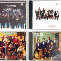 London Canadian Tim Zimmerman Kings Brass 4 Christmas CD Bundle Basin Street - £22.65 GBP
