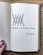 Mirrors And Windows Poems By Howard Nemerov Vintage Hardcover 1958 - £7.76 GBP