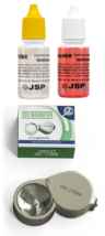 Gold Jewelry Acid Test Kit 10K Silver Sterling 925 Precious Metals 10X Loupe - £15.17 GBP
