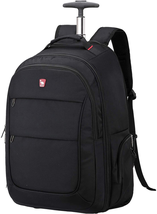 Rolling Backpack for Adults, 15.6 Inch Laptop Wheeled Backpack, Travel Ba - $137.60