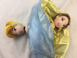 Disney Bell and Cinderella Flip Doll Topsy-Turvy Plush Doll Parks - £15.60 GBP